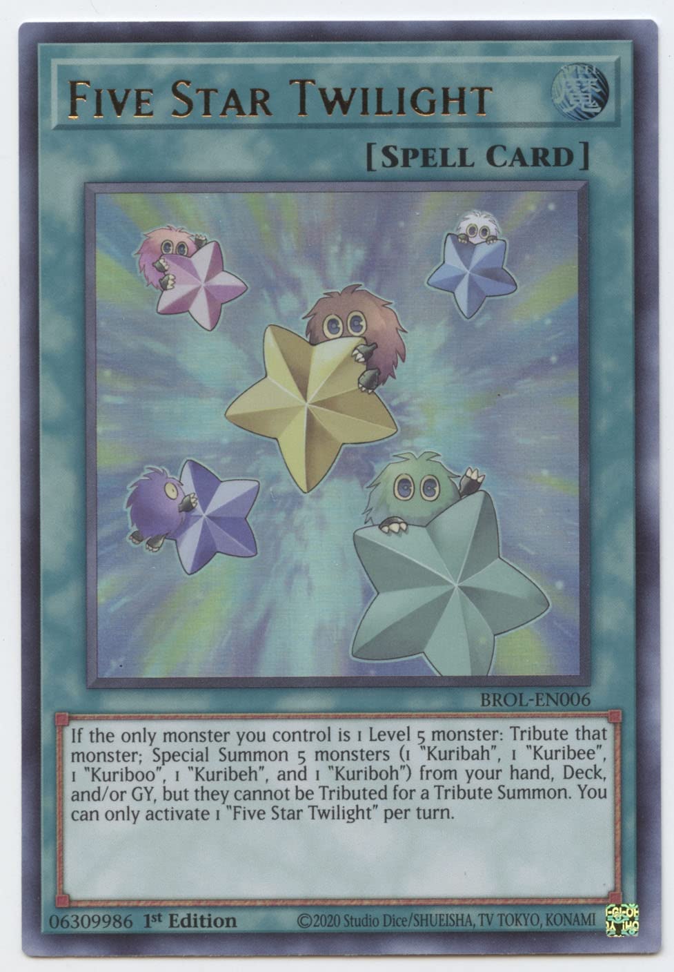 Five Star Twilight - BROL-EN006 - Ultra Rare - 1st Edition