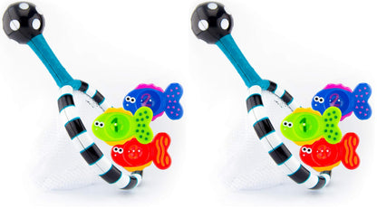 Sassy Developmental Bath Toy, Catch and Count Net (Pack of 2)