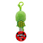 Miraculous Ladybug Kwami 5-inch Lifesize Backpack Keychains - Wayzz The Turtle Clip-On Toys - Portable Ladybug and Cat Noir Accessories, Keychain