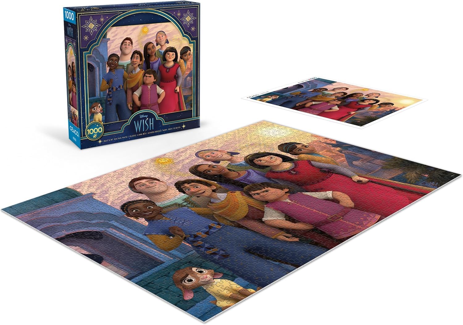 Ceaco - Disney - Wish - Valentino & Friends - 1000 Piece Jigsaw Puzzle