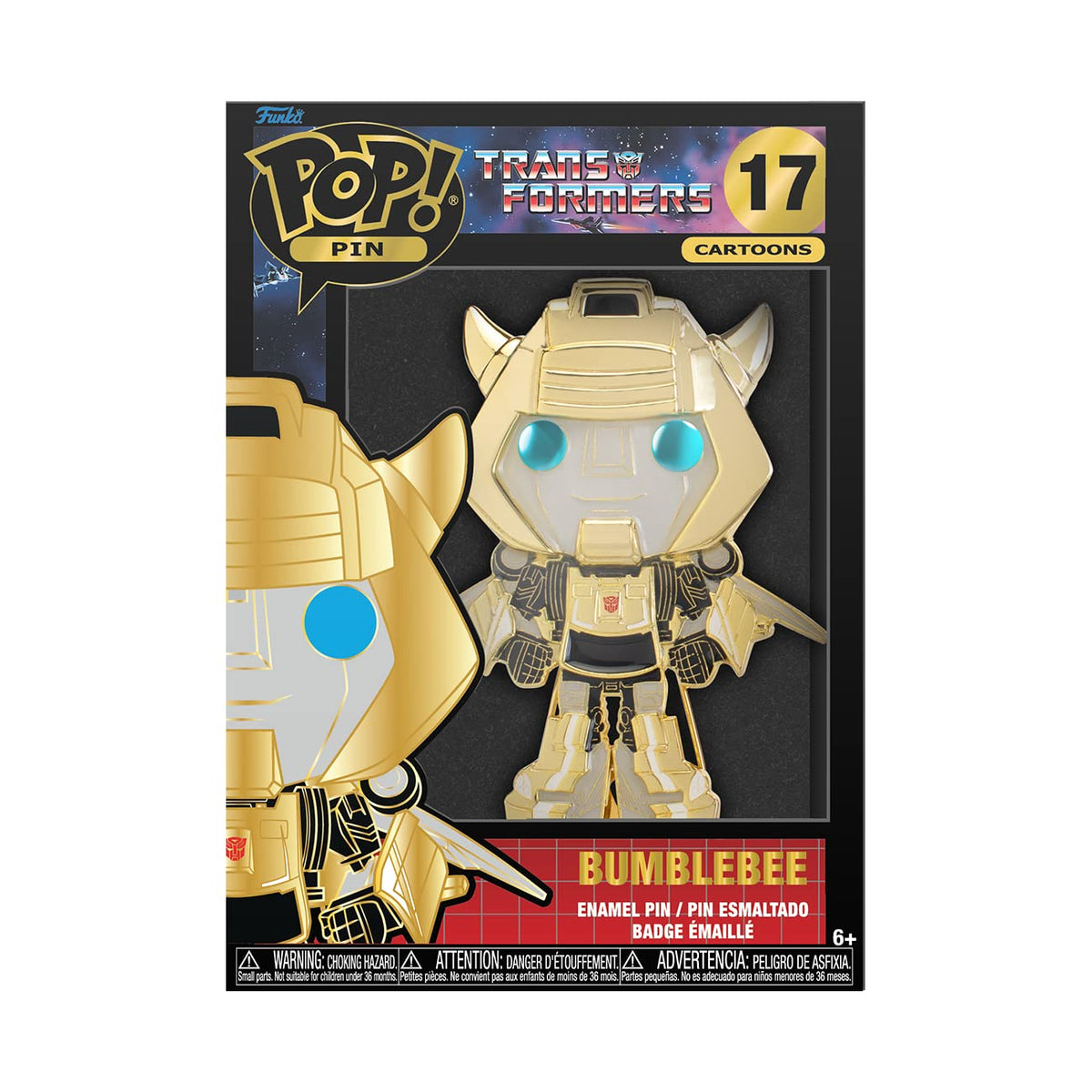 Funko Pop! Sized Pins: Transformers - Bumblebee
