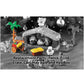 Replacement Parts for Little People Nativity and Christmas Story Nativity - J2404~1 Fence, Food Crate, Cart, Hay Bale and Hay Box
