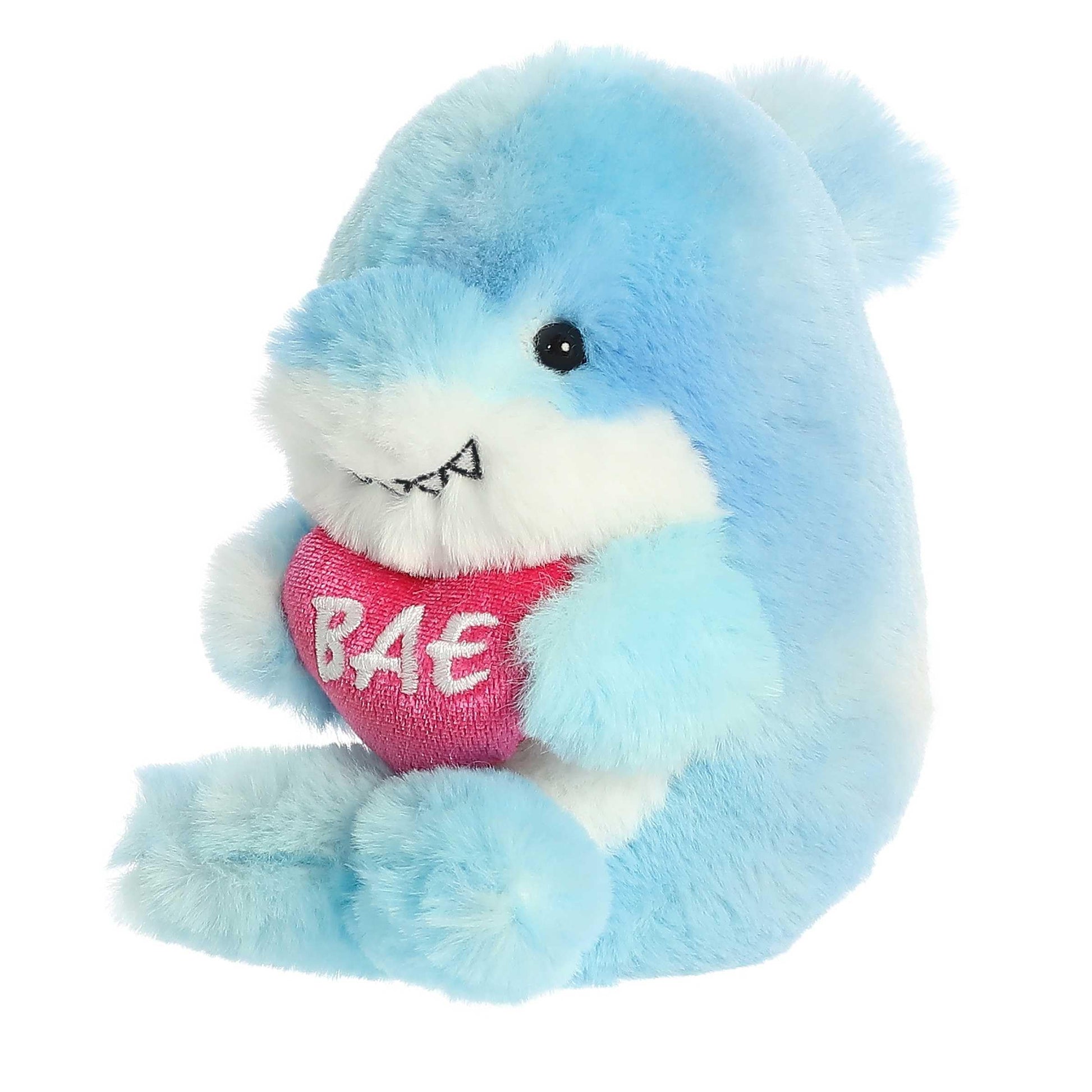 Aurora® Lovely Rolly Pet™ Bae Shark™ Stuffed Animal - Adorable Companions - On-The-Go Fun - Blue 5 Inches