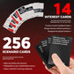 BAD FOXXX Lust Between Us - Couples Game for Adults - 256 Inclusive Conversation Cards with a Secret Voting Twist for Memorable Date Nights