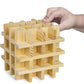 Imagination Generation Constructables! Pine Wood Building Planks, 150 Pieces - Educational Tinker Toys for Kids & Teens - STEM Stacking Blocks