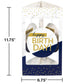 Trendware Navy and Gold Birthday Centerpiece Stands, 9 ct