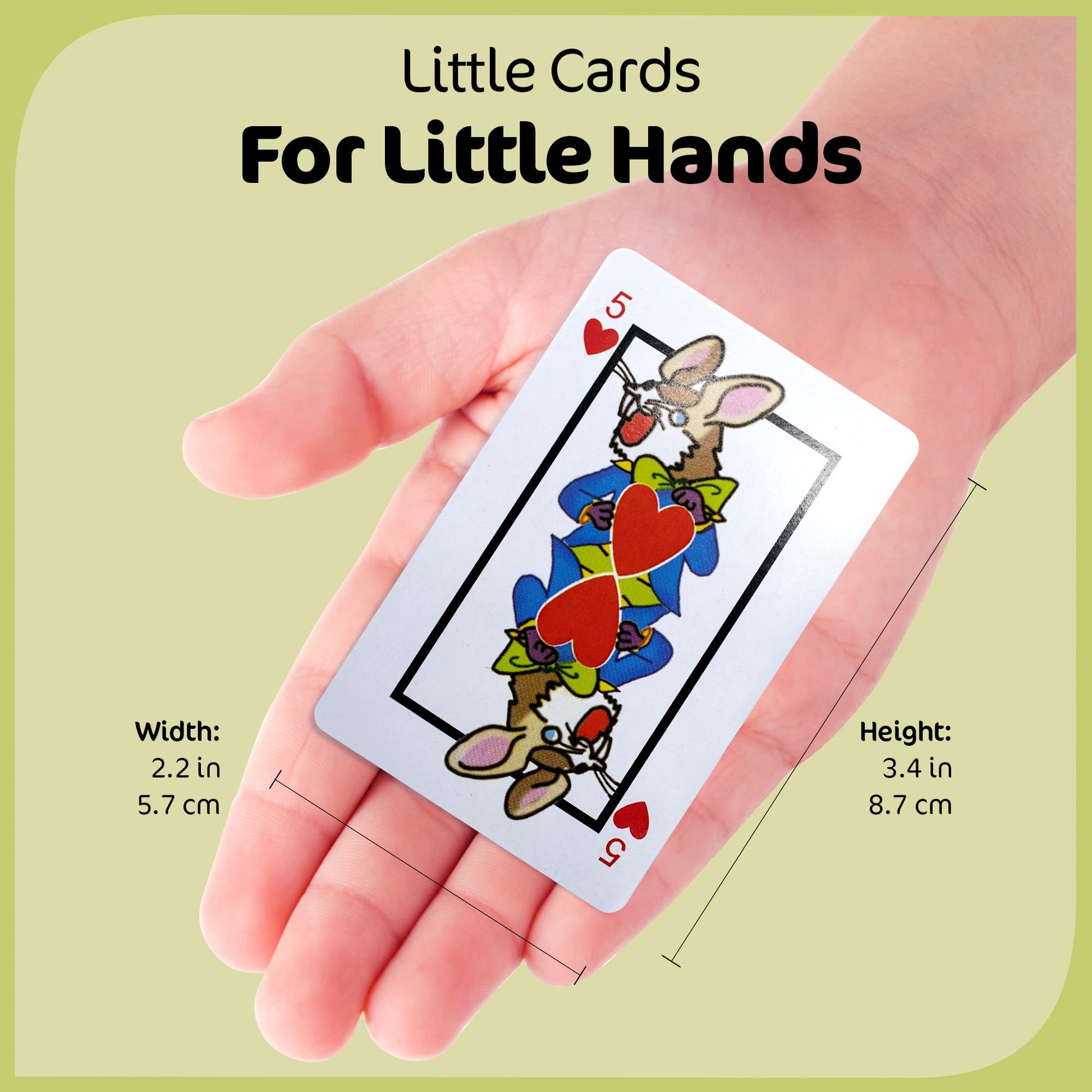 Srenta Kids Card Games Bulk - 12 Pack Classic Card Games for Kids Ages 4-9, Multi Pack Set Includes: Hearts, Go Fish, & Old Maid Playing Cards