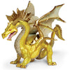 Safari Ltd. Golden Dragon Figurine - Detailed 6.75" Model Figure - Fun Educational Fantasy Play Toy for Boys, Girls & Kids Ages 4+
