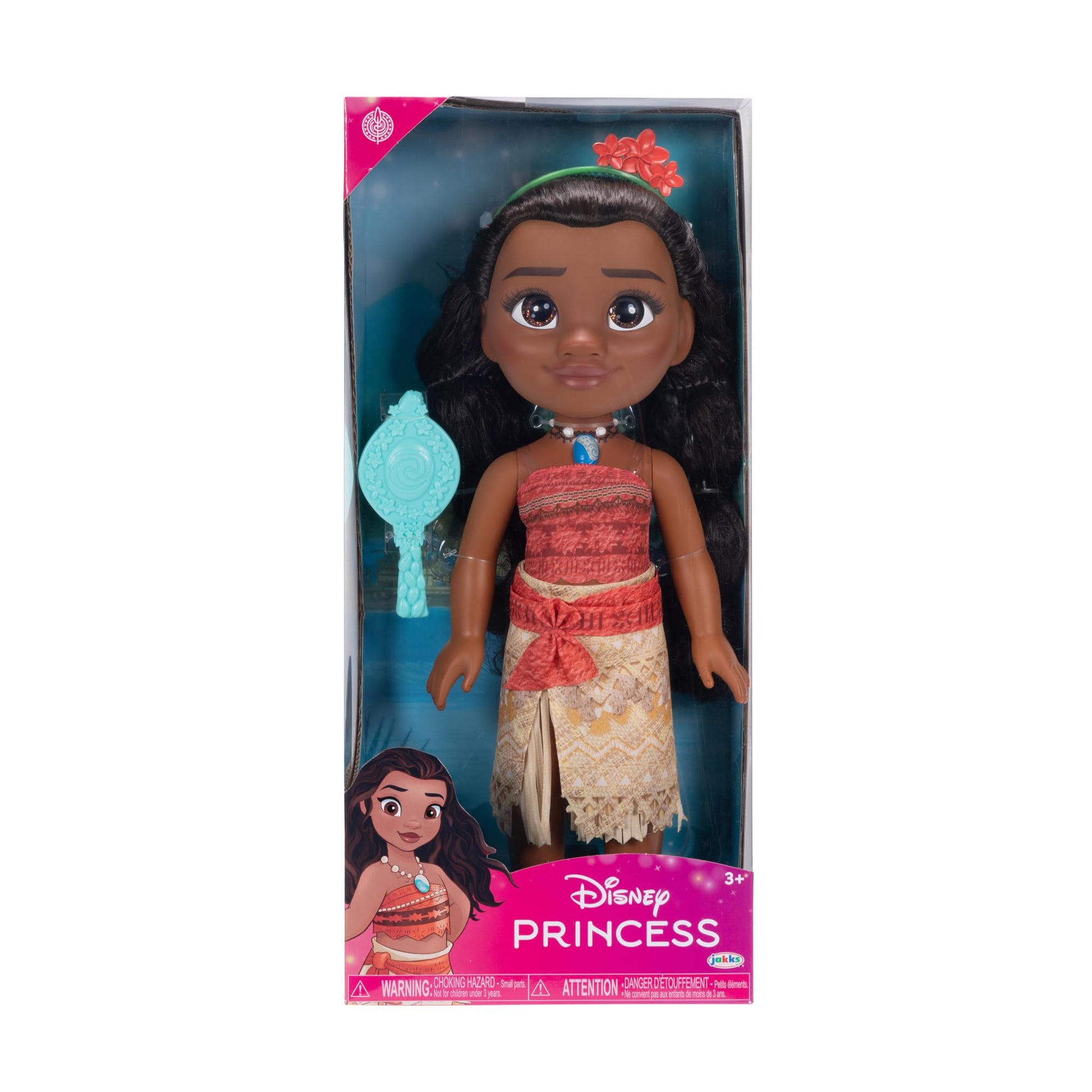 Disney Princess My Friend Moana Doll 14" Tall Includes Removable Outfit and Headband