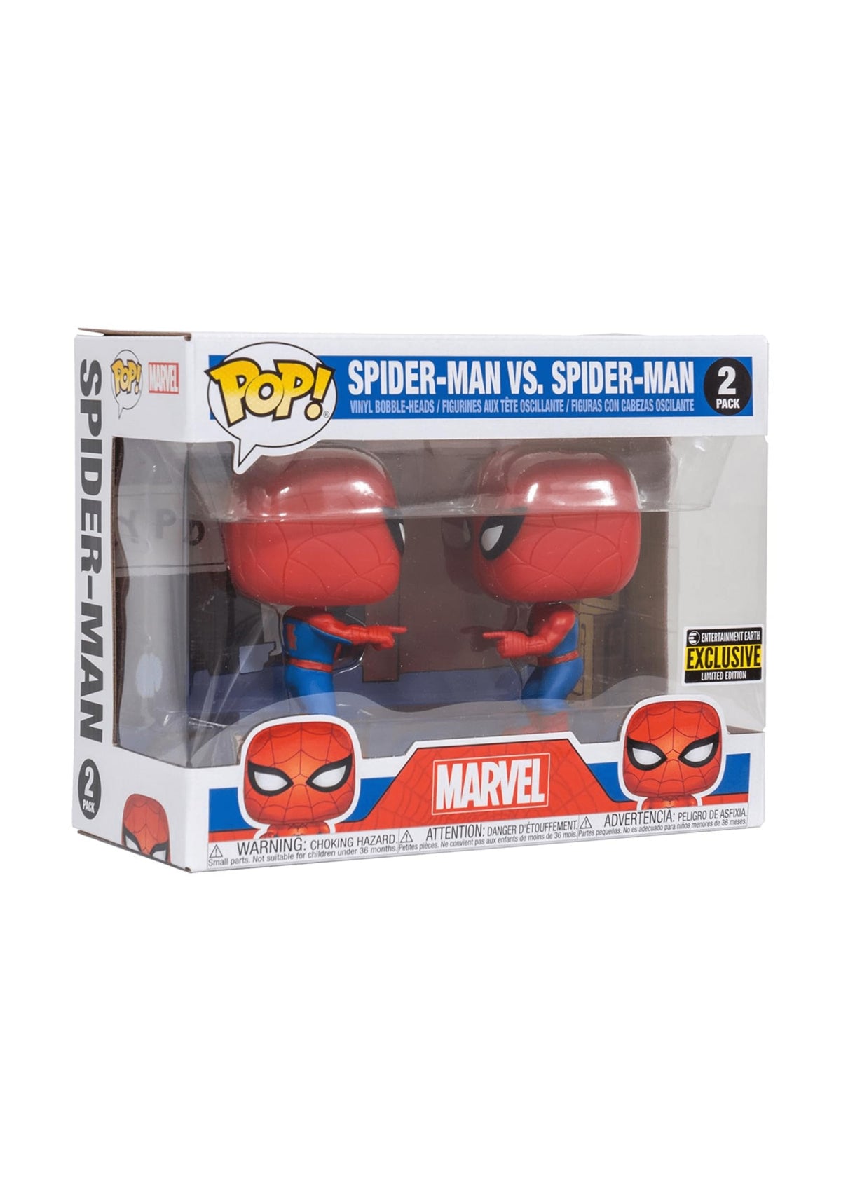Spider-Man Imposter Pop! Vinyl Figure 2-Pack - Entertainment Earth Exclusive
