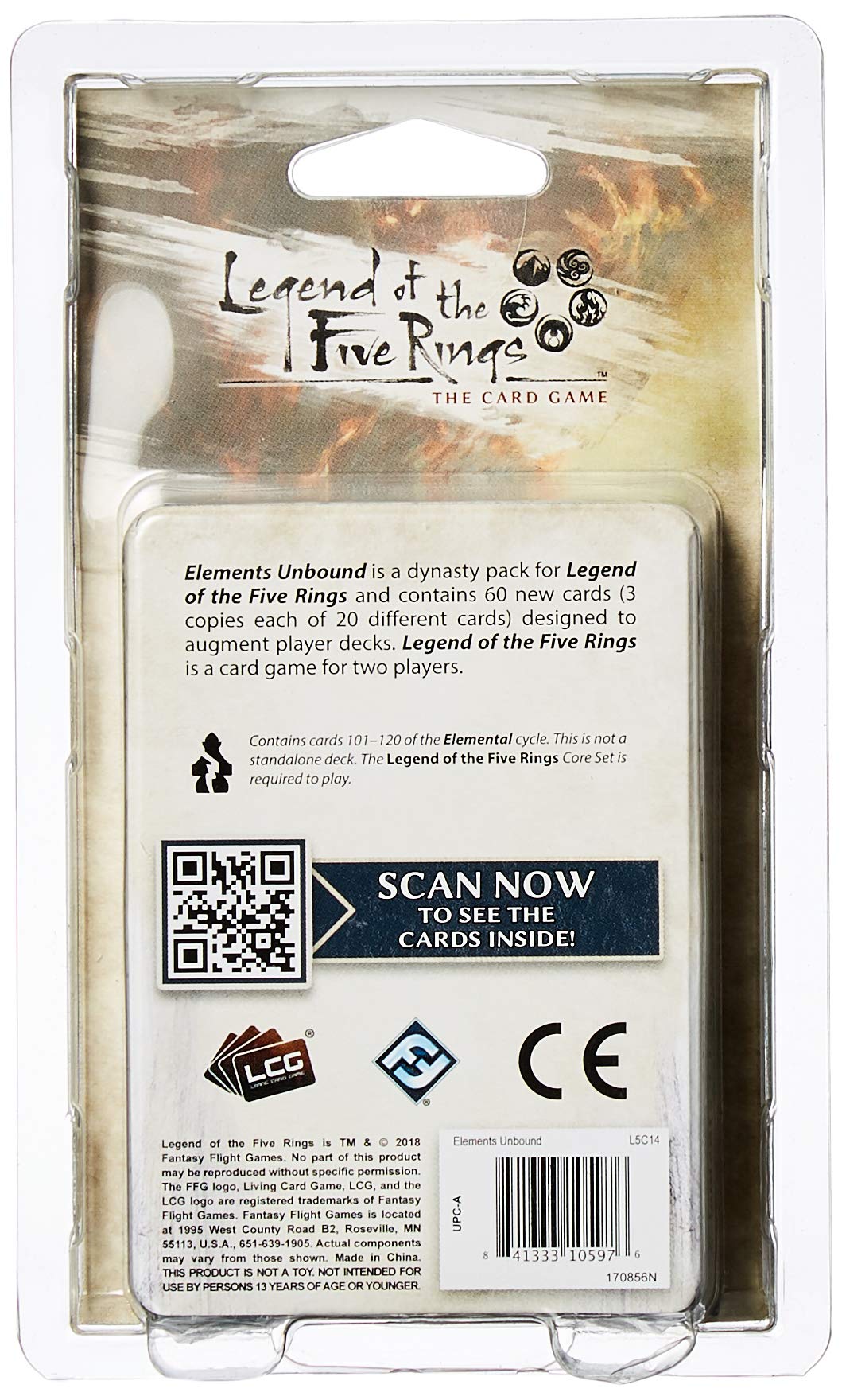 Fantasy Flight Games Legend of the Five Rings LCG: Elements Unbound
