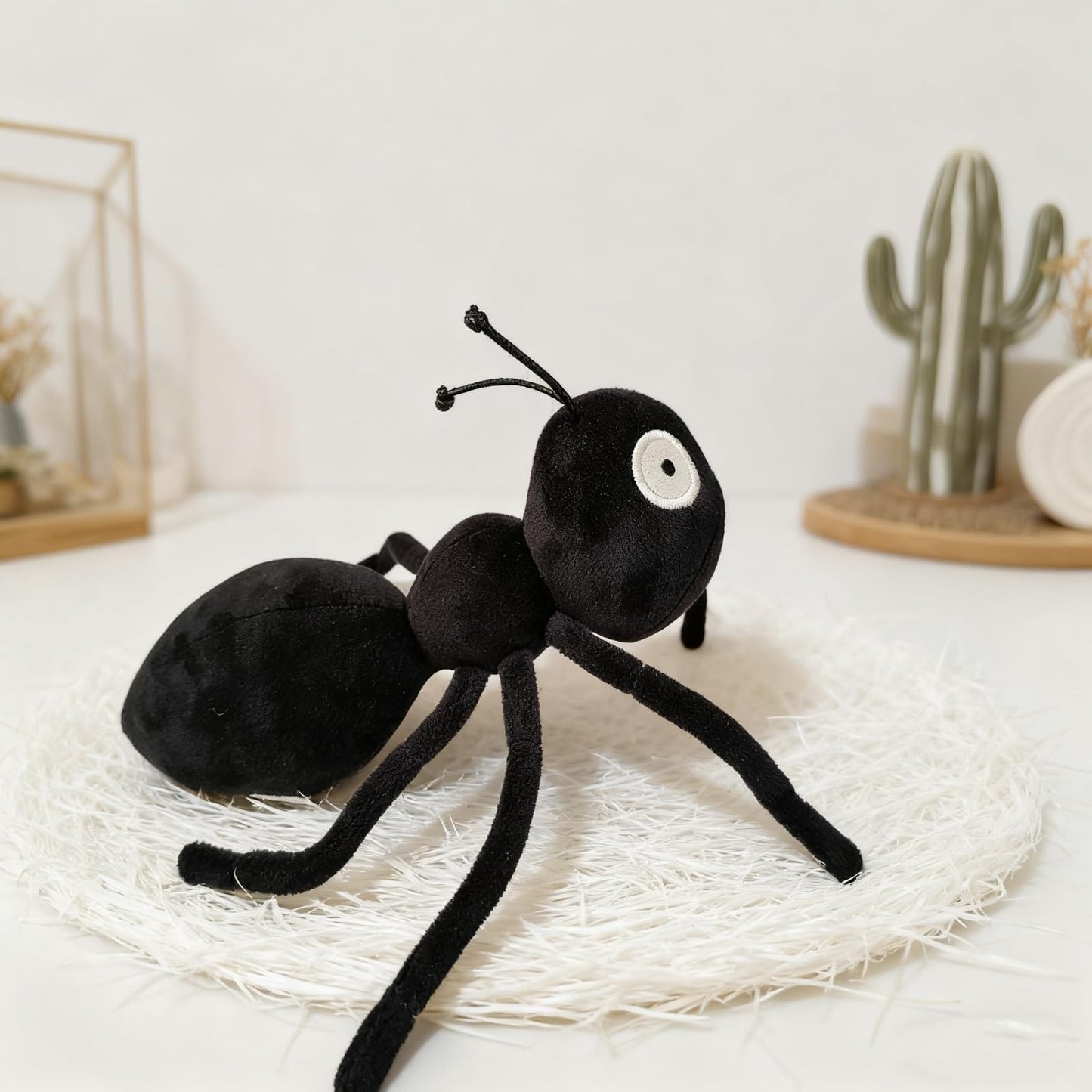 HICIVI Ant Stuffed Animal Cute Ant Plush Toy Soft Ant Toy 7.8'' Simulation Ant Plush Gift for Boys and Girls