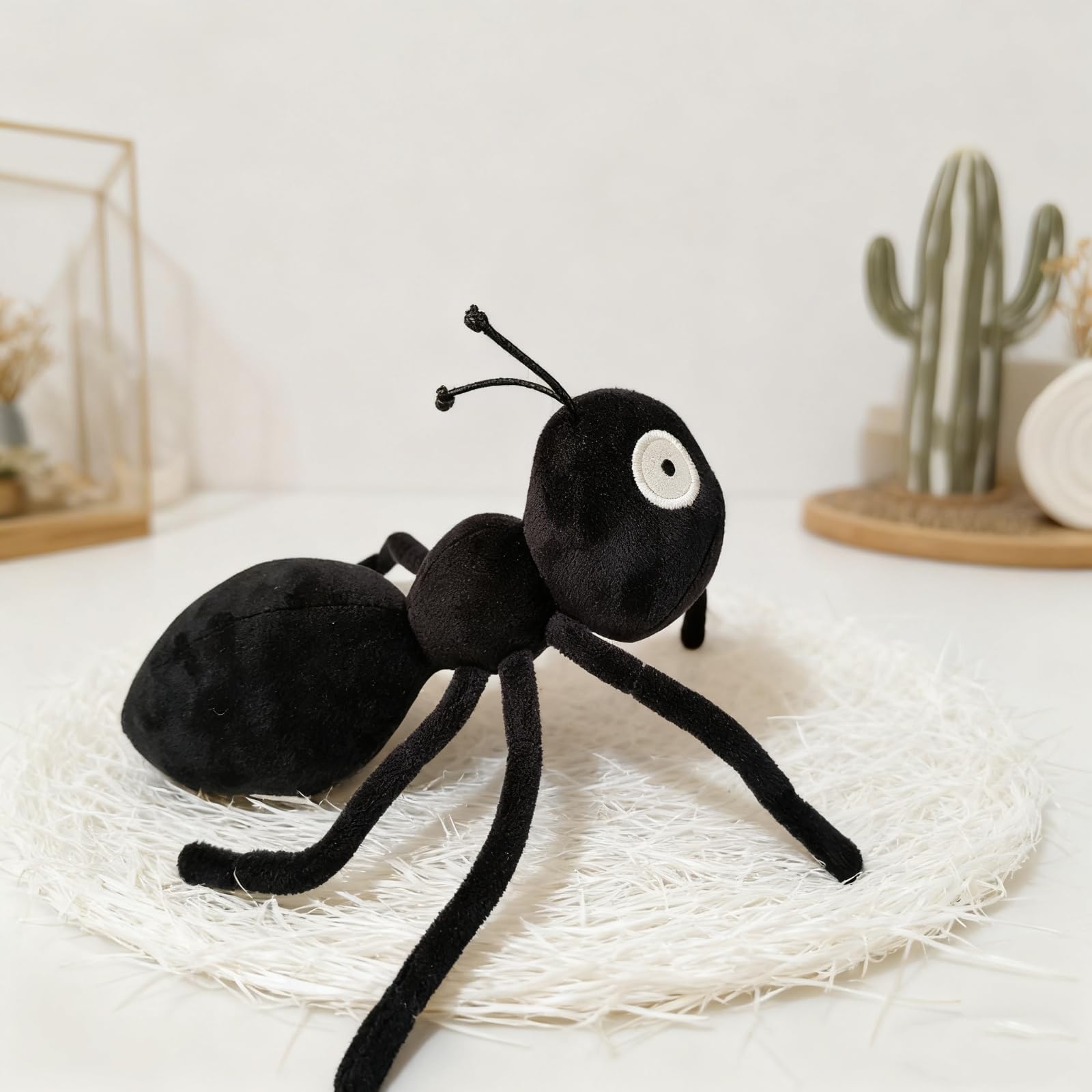 HICIVI Ant Stuffed Animal Cute Ant Plush Toy Soft Ant Toy 7.8'' Simulation Ant Plush Gift for Boys and Girls