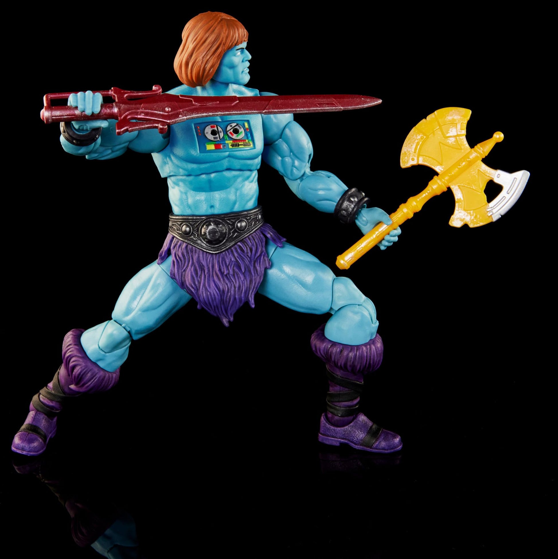 Masters of the Universe Masterverse Action Figure Faker New Eternia Motu Collectible with Swappable Hands and Acccessories