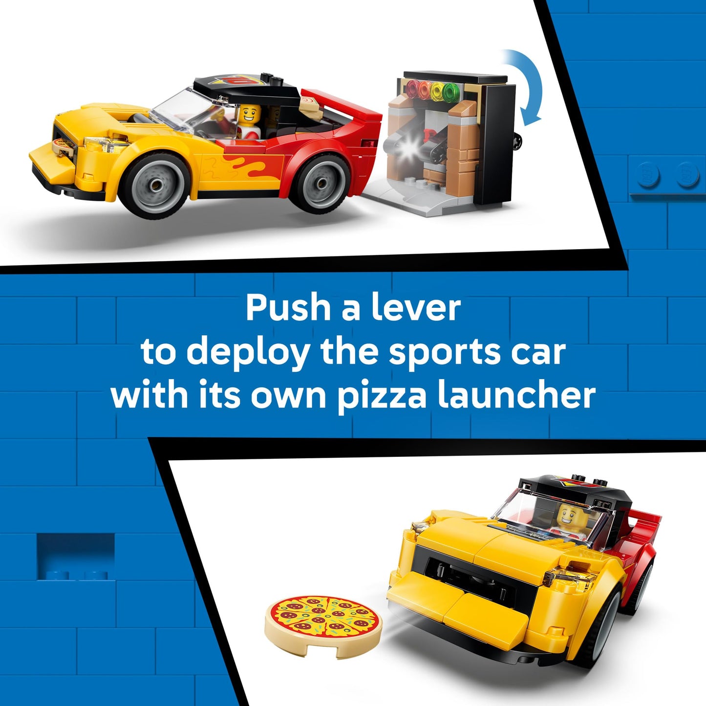 LEGO City Pizza Delivery Experience with Vehicles 60496