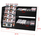 5-Tier Trading Card Display Case Stand- Holds Up to 200 Cards,Wood Sports Graded Card Display,Card Stand for Sports Baseball Cards,Card Game