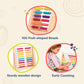 B. toys - Fruity! Wooden Abacus for Kids Classic Math Learning Toy with 100 Beads Educational for Addition, Subtraction Numbers & Counting 18+ Months