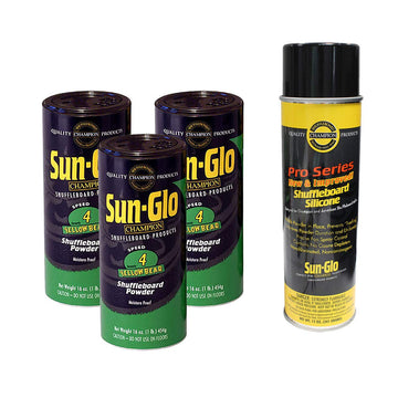 Sun-Glo 3 Cans #4 Yellow Bear Wax w/ 1 Can of Silicone Spray