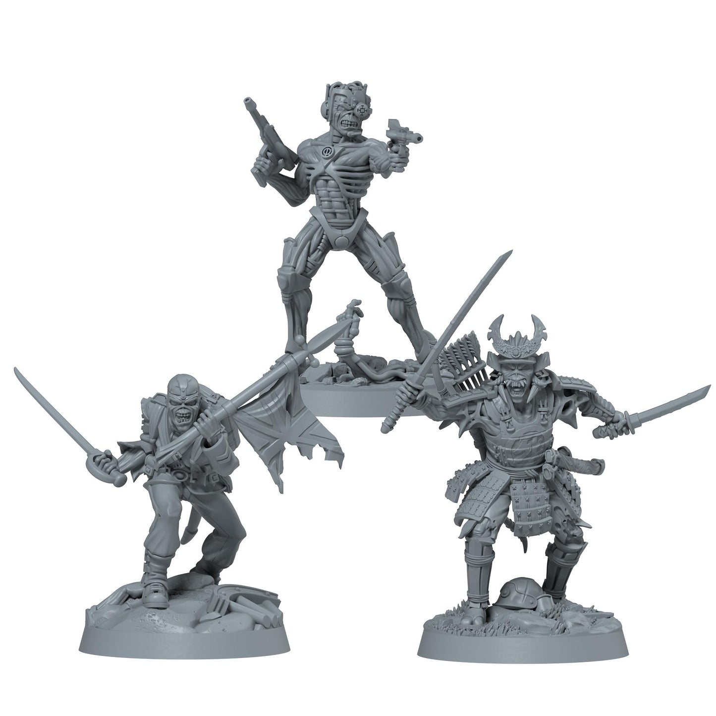 Zombicide Iron Maiden Character Pack #1 - Eddie Miniatures and Game Enhancements! Cooperative Strategy Board Game, Ages 14+, 1-6 Players, 60 Minute