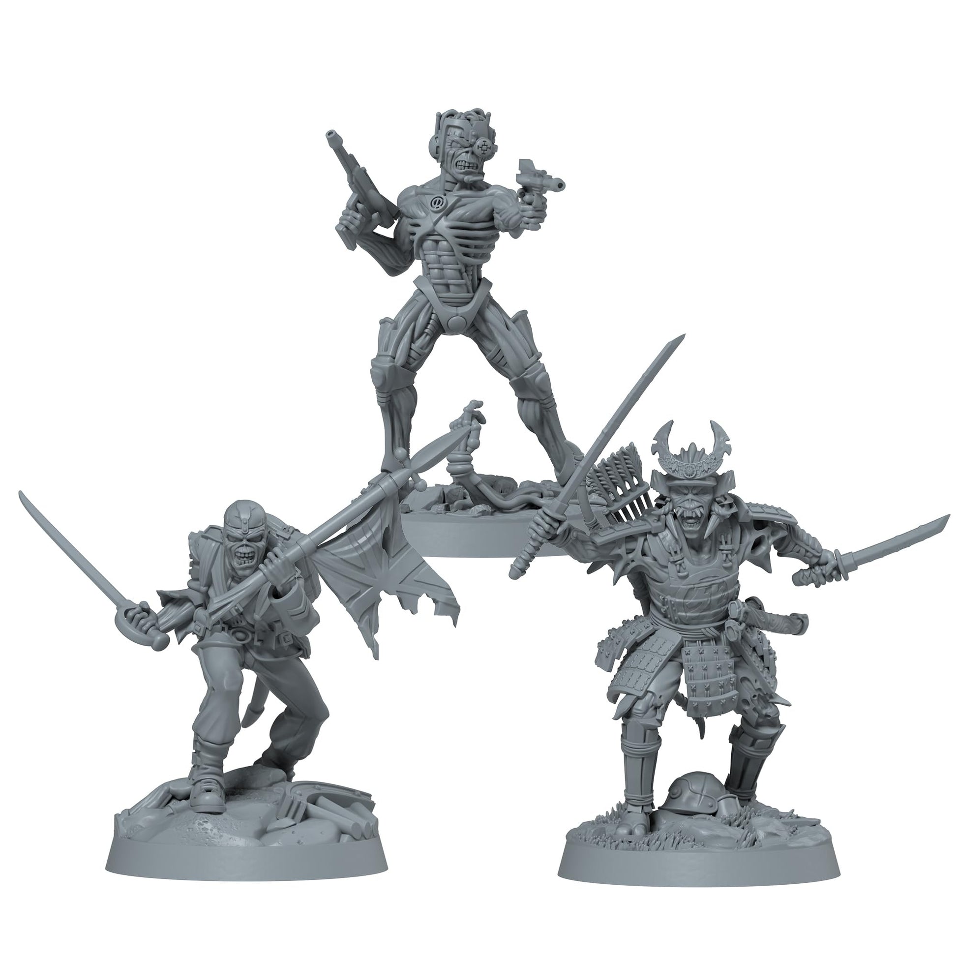 Zombicide Iron Maiden Character Pack #1 - Eddie Miniatures and Game Enhancements! Cooperative Strategy Board Game, Ages 14+, 1-6 Players, 60 Minute