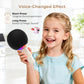 Wireless Bluetooth Karaoke Microphone for Kids, Portable Handheld Karaoke Mic Speaker Toys with LED Light, Best Christmas Birthday Festival Party Gift