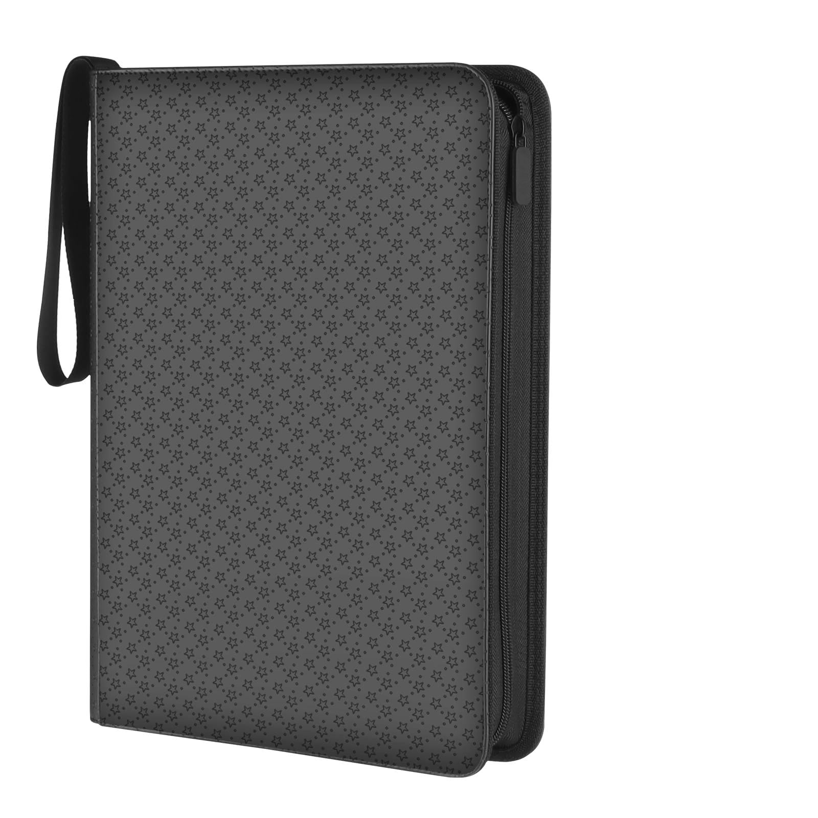 9-Pocket Card Binder - Holds 432 Cards, Premium Zippered Card Album Folder, 24 Side Loading Pages, Compatible with Penny Sleeves for Basketball