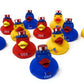 Bulk 20-Pack Patriotic Jeep Rubber Ducky Assortment - Memorial Day, 4th of July, Labor Day or Veteran's Day Duckies