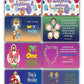 NewEights Daily Devotional Topical Bible Verses Kids (30 Cards x 2 Set)