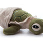 The Petting Zoo Hatchling Sea Turtle Stuffed Animal with Mini Shell, Gifts for Kids, Wild Onez Ocean Animals, Hatchling Sea Turtle Plush with Mini
