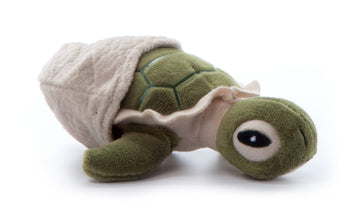 The Petting Zoo Hatchling Sea Turtle Stuffed Animal with Mini Shell, Gifts for Kids, Wild Onez Ocean Animals, Hatchling Sea Turtle Plush with Mini