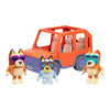 Bluey Big Heeler 4WD Toy Car, Bingo & Chilli Plush Buddies