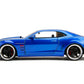 Jada Big Time Muscle 1:24 2010 Chevy Camaro Die-Cast Car, Toys for Kids and Adults(Candy Blue)