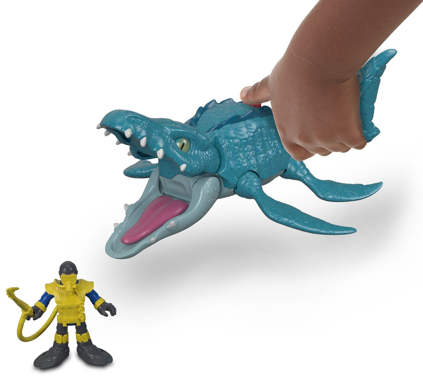 Imaginext Jurassic World, Mosasaurus & Diver