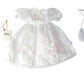 American Fashion World White Communion Dress for 14-Inch Dolls | Premium Quality & Trendy Design
