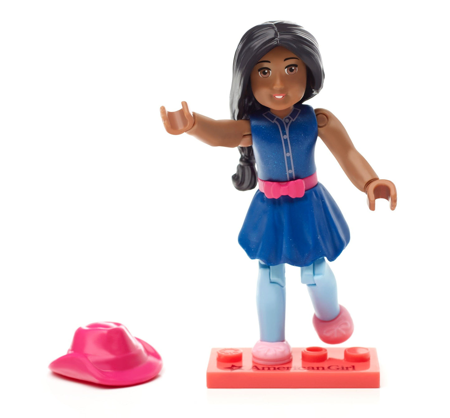 Mega Bloks American Girl Collectible Spring Denim Dream Figure
