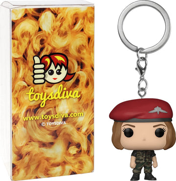 Funko Robin: Pocket P?o?p?! Mini-Figural K?e?y?c?h?a?i?n Bundle with 1 Compatible 'ToysDiva' Graphic Protector (65629 - B)