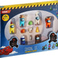 Crewmate Figures | 8 Collectibles in 1 Box | Merch Incl. The Peeled and The Clogged | 2 Hidden Impostors | Mini Toys with 5 Add’l Hats