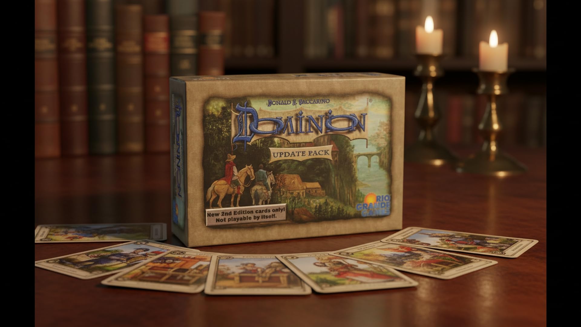 Rio Grande Games Dominion: 2nd Edition Base Cards Update Pack for Strategy Board Game