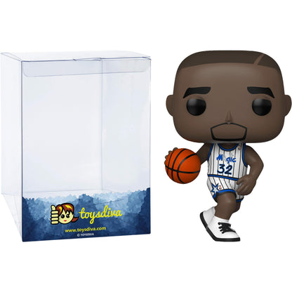 S h a q u i l l e O'N e a l [M a g i c ]: Fun ko P o p ! Basketball Vinyl Figurine Bundle with 1 Compatible 'ToysDiva' Graphic Protector (081-49304 -