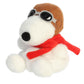 Aurora® Adorable Peanuts® Palm Pals™ Flying Ace Stuffed Animal - Officially Licensed Toys for All Snoopy Fans - Nostalgic Gift for Adults and Birthday