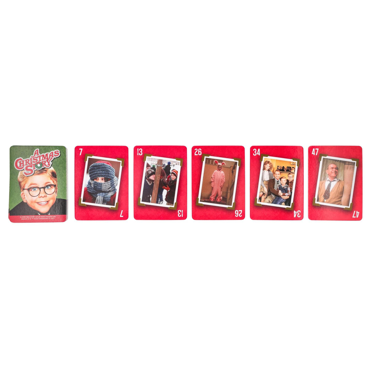 NMR Distribution A Christmas Story Family Bingo Game