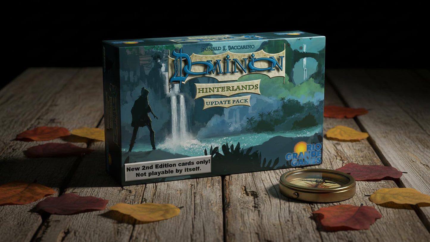 Rio Grande Games Dominion Hinterlands 2nd Edition Update Pack - Nine Cards Strategy Expansion