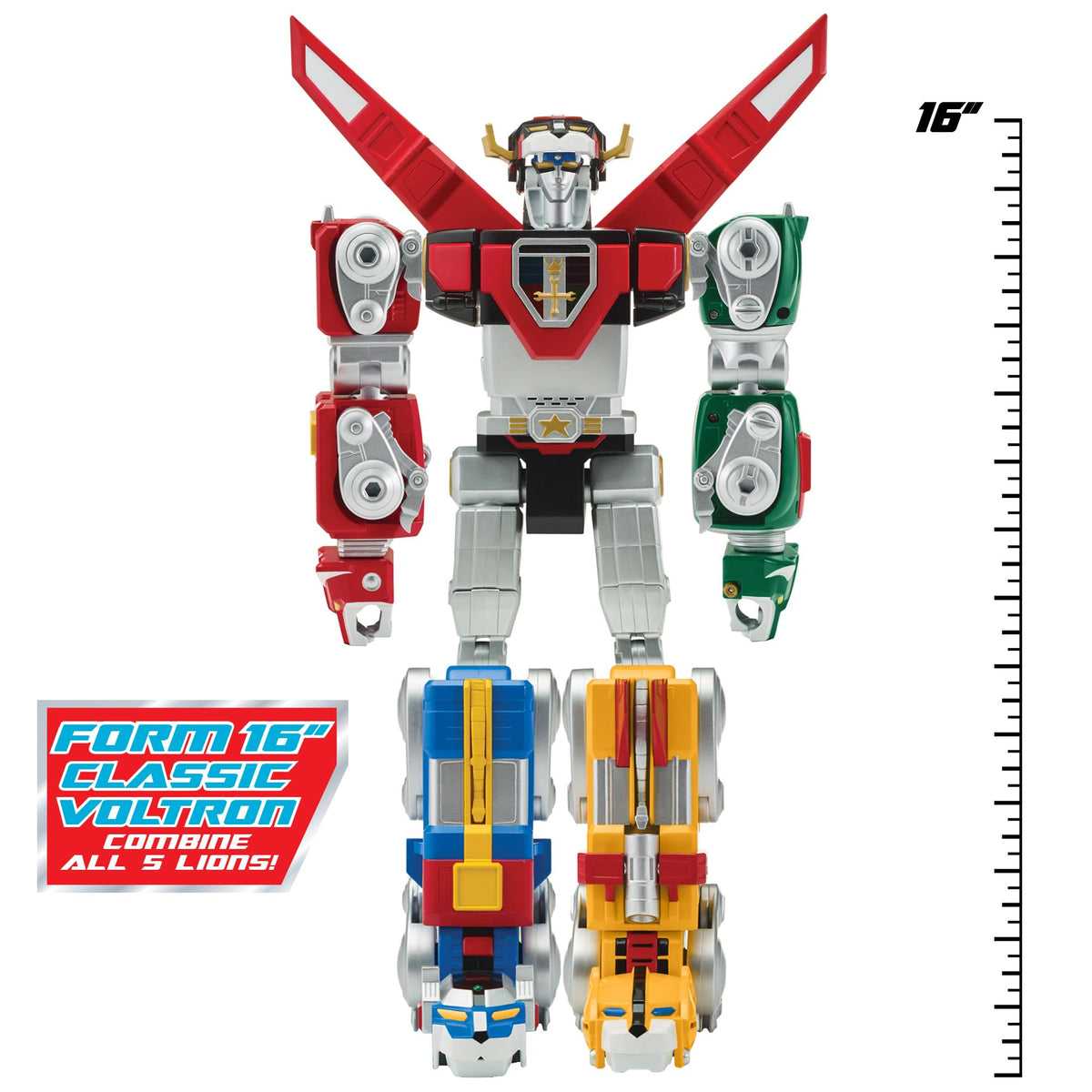 Voltron 1984 Classic Legendary Voltron Lion Action Figure 5-Pack