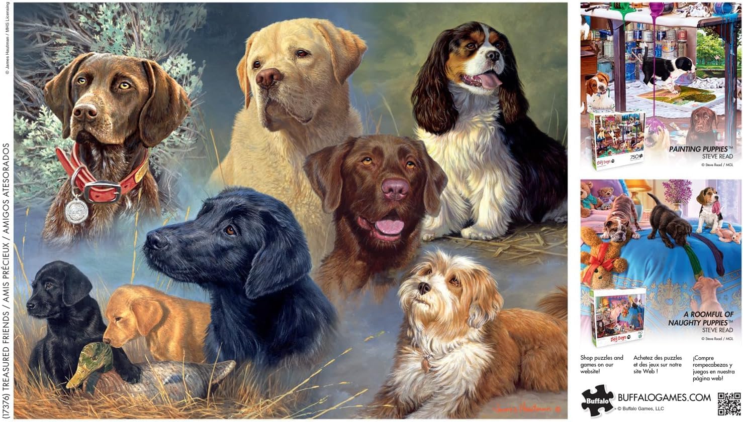 Buffalo Games - Treasured Friends - 750 Piece Jigsaw Puzzle for Adults