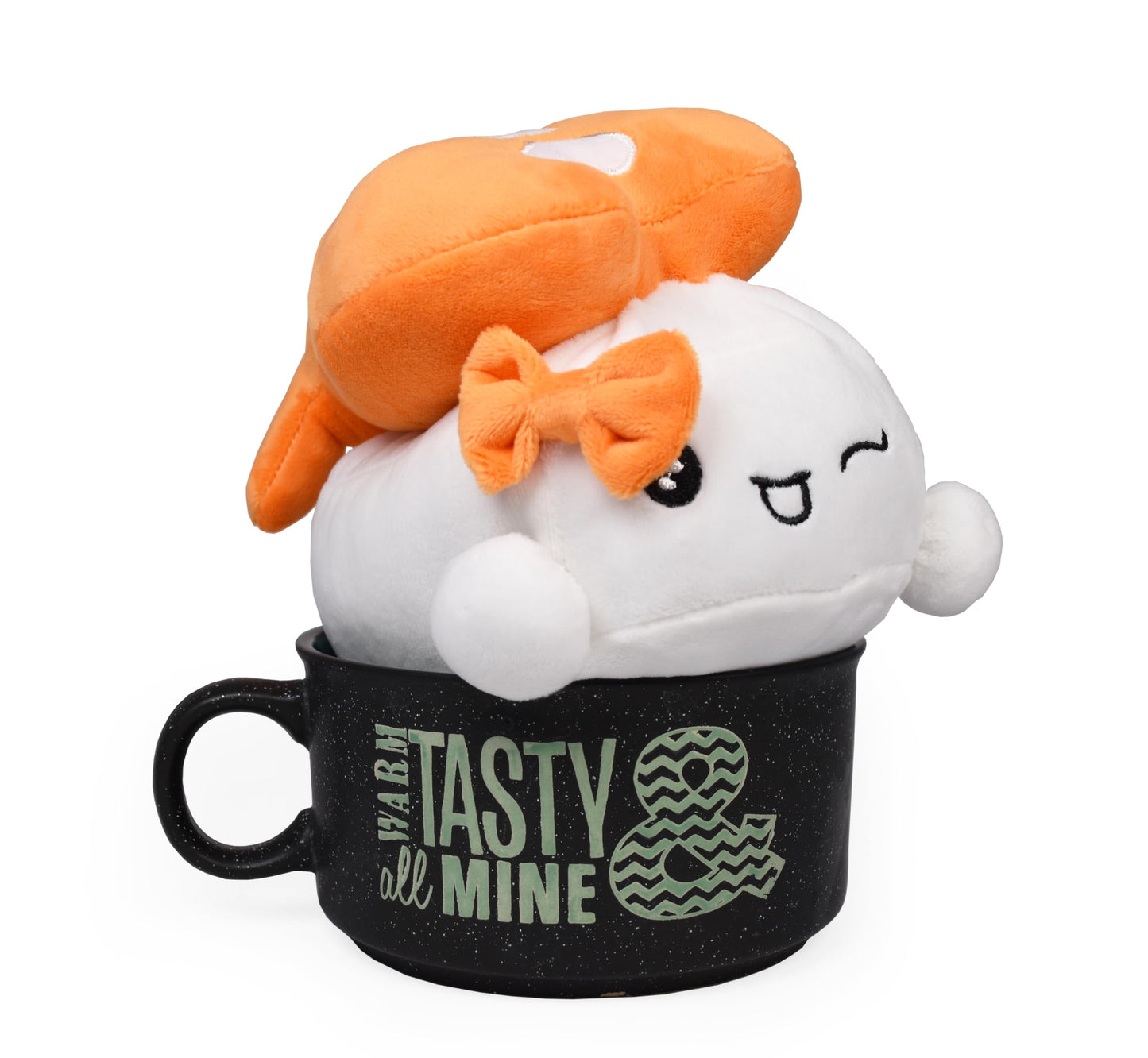 Mango Steam Soft Stuffed Cute Kawaii Sushi Plush/Stuffed Animal/Pillow/Toy (Set of 4) Large, 10 inches (26 cm)