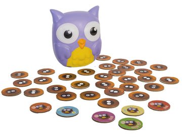 Hoot or Toot Interactive Preschool and Children Game - Educational owl Memory Matching Game by Blue Orange Games - 2 to 4 Players for Ages 4+