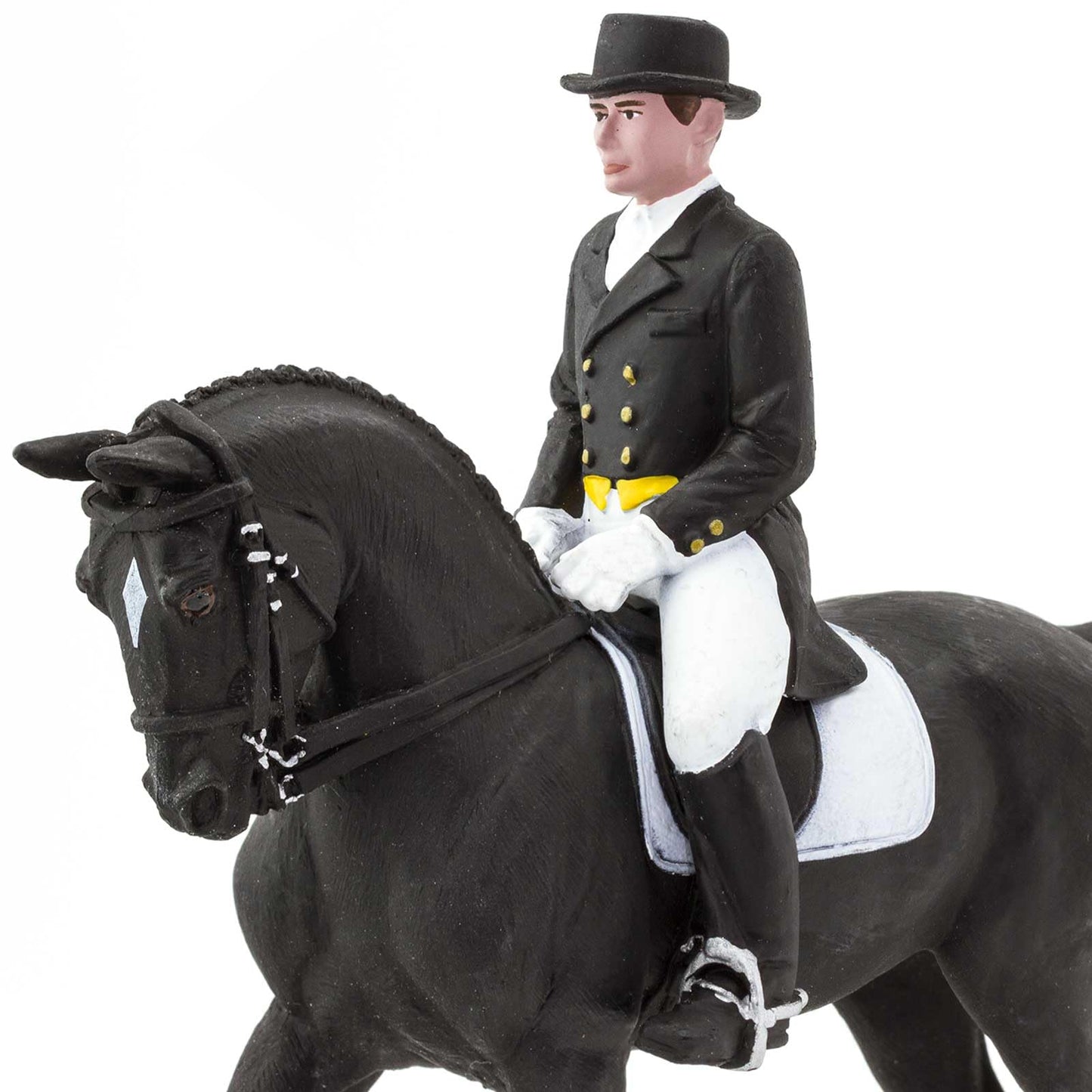 Safari Ltd. James on Dancing Bells Toy Set - Realistic Horse and Rider Model - Educational Toy for Boys, Girls, and Kids Ages 3+
