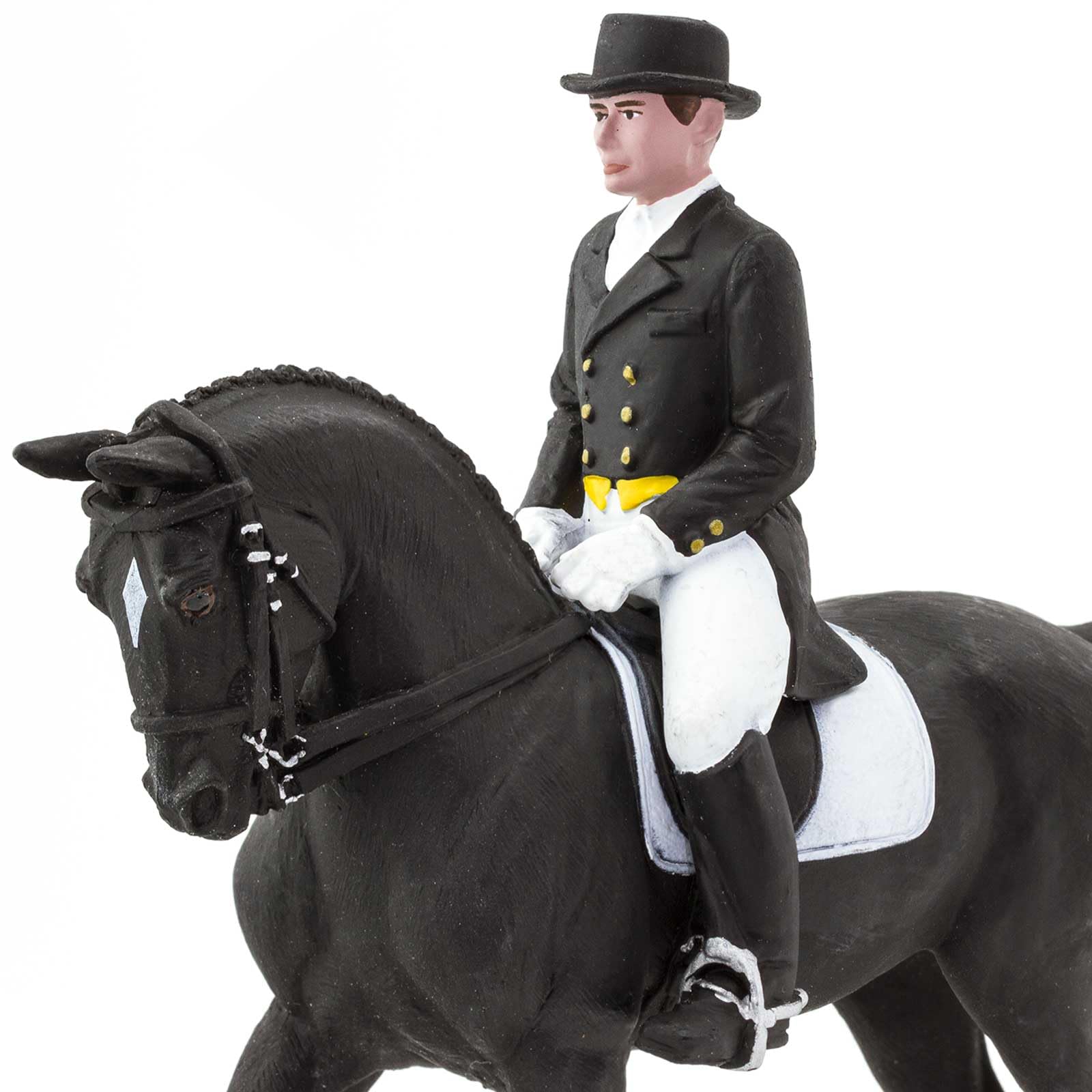 Safari Ltd. James on Dancing Bells Toy Set - Realistic Horse and Rider Model - Educational Toy for Boys, Girls, and Kids Ages 3+