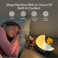 Move2Play, Dozi Sound Machine | Cute Sleep Toy + Sound Machine | 3+ Hrs Thoughtfully Made Bedtime Content | Moonlight Night Light with Changing Colors