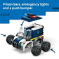 LEGO City Rides - Police Truck Building Toy for Kids - Pretend Play Set for Boys & Girls, Ages 5+ - with Police Officer Junior Minifigure - Gift Idea
